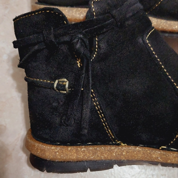 New Born black leather Wynter  ankle boot size 6.5 - Picture 8 of 15